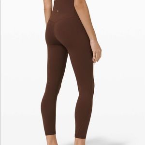 Brown Lululemon Leggings Size 4